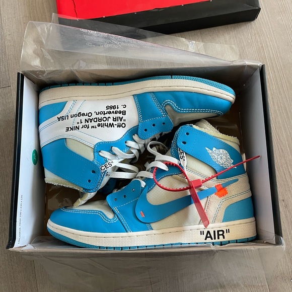 Off White Jordan Blue Goat Off-White X Air Jordan Retro High OG